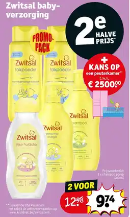Kruidvat Zwitsal babyverzorging aanbieding