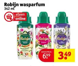 Kruidvat Robijn wasparfum aanbieding