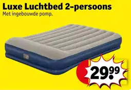 Kruidvat Luxe Luchtbed 2-persoons aanbieding
