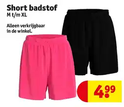Kruidvat Short badstof aanbieding