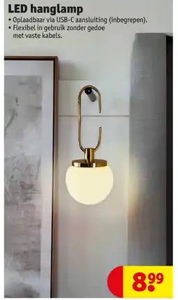 Kruidvat LED hanglamp aanbieding