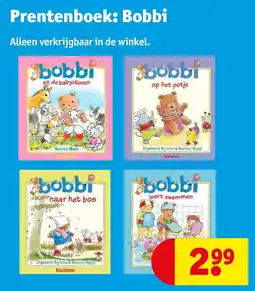 Kruidvat Prentenboek: Bobbi aanbieding
