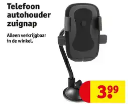 Telefoon autohouder zuignap