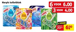 Kruidvat Harpic toiletblok aanbieding