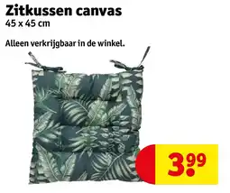 Zitkussen canvas