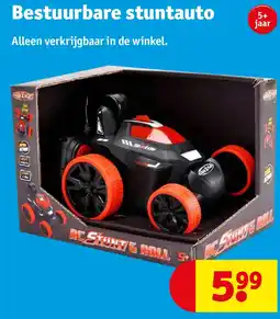 Kruidvat Bestuurbare stuntauto aanbieding