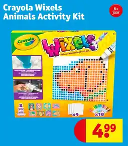 Kruidvat Crayola Wixels Animals Activity Kit aanbieding