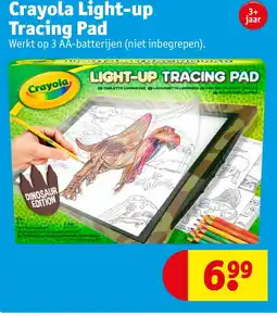 Kruidvat Crayola Light-up Tracing Pad aanbieding