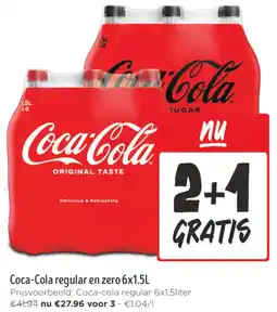 Jumbo Coca-Cola regular en zero aanbieding
