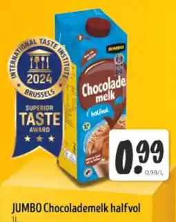 Jumbo Jumbo Chocolademelk Halfvol aanbieding