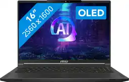 Coolblue MSI Stealth A16 AI+ OLED A3XWHG-012BE Azerty aanbieding