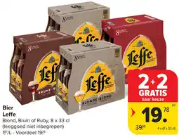 Carrefour Market Bier Leffe aanbieding