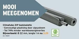 GAMMA Climatube zip buisisolatie aanbieding