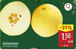 ALDI Galiameloen aanbieding