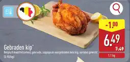 ALDI Gebraden kip aanbieding