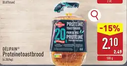 ALDI Délipain proteïnetoastbrood aanbieding