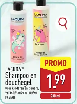 ALDI Lacura shampoo en douchegel aanbieding