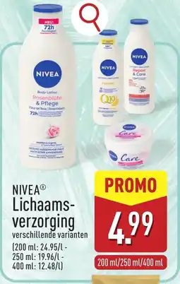 ALDI NIVEA Lichaams- verzorging aanbieding