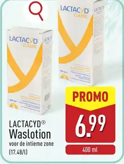 ALDI Lactacyd waslotion aanbieding