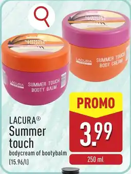 ALDI Lacura summer touch aanbieding