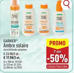 Garnier ambre solaire