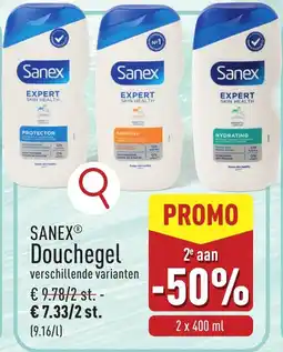 ALDI Sanex douchegel aanbieding