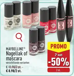 Maybelline nagellak of mascara