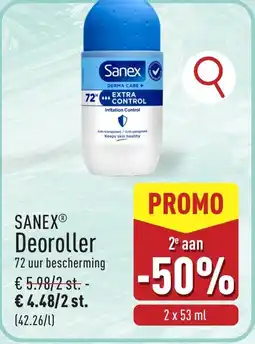 ALDI Sanex deoroller aanbieding