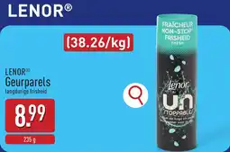 ALDI Lenor geurparels aanbieding