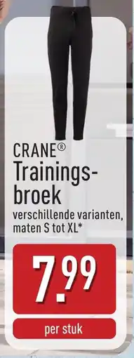 ALDI Crane trainings broek aanbieding