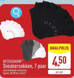 ALDI Up2fashion sneakersokken aanbieding