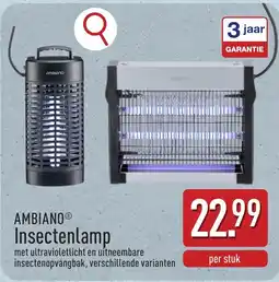ALDI Ambiano insectenlamp aanbieding