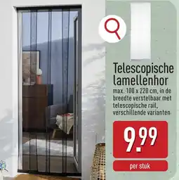 ALDI Telescopische lamellenhor aanbieding