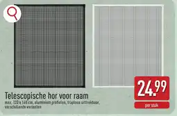 ALDI Telescopische hor voor raam aanbieding