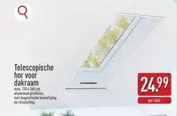 ALDI Telescopische hor voor dakraam aanbieding