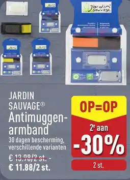 ALDI Jardin sauvage antimuggen armband aanbieding