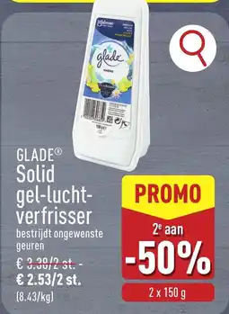 ALDI Glade solid gel-lucht verfrisser aanbieding