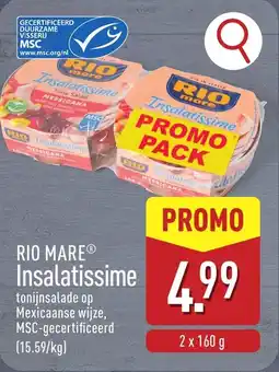 ALDI Rio mare insalatissime aanbieding