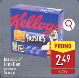 ALDI Kellogg's frosties aanbieding