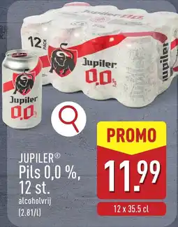 ALDI Jupiler pils 0,0% aanbieding