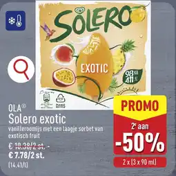 ALDI Ola Solero Exotic aanbieding