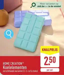 ALDI Home Creation Koelelementen aanbieding