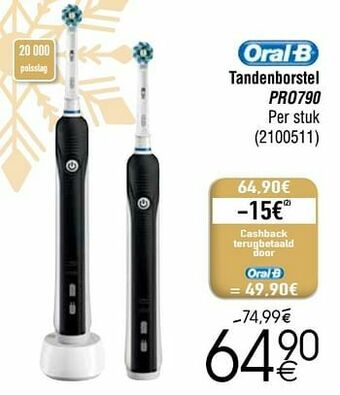 Oral-b tandenborstel pro790