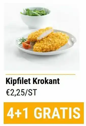 Kipfilet krokant