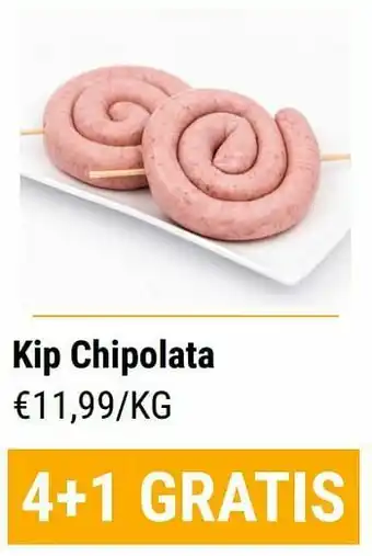 Budgetslager Kip chipolata aanbieding