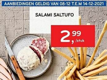 Alvo Salami saltufo aanbieding