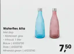 Hanos Waterfles Atla aanbieding