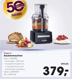 Hanos Magimix Keukenmachine aanbieding