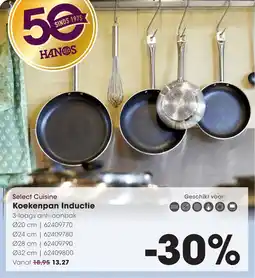 Hanos Select Cuisine Koekenpan Inductie aanbieding
