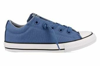 Berca Shoes Converse Sneaker Laag Street Slip on Jongens - Blauw aanbieding